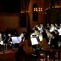 Neunkircher Musikschule zu Gast bei den Adventsmusiken von St. Marien - Dezember 17